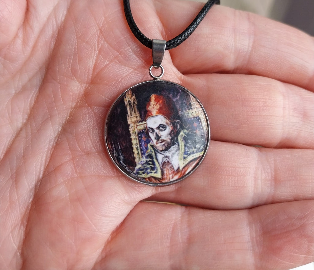 Handmade Ghost Band  Inspired necklace Rock Metal head
