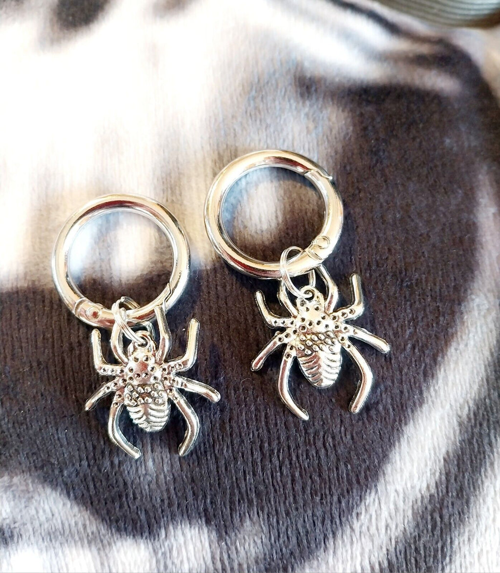 Spider boot charms for goth emo punk