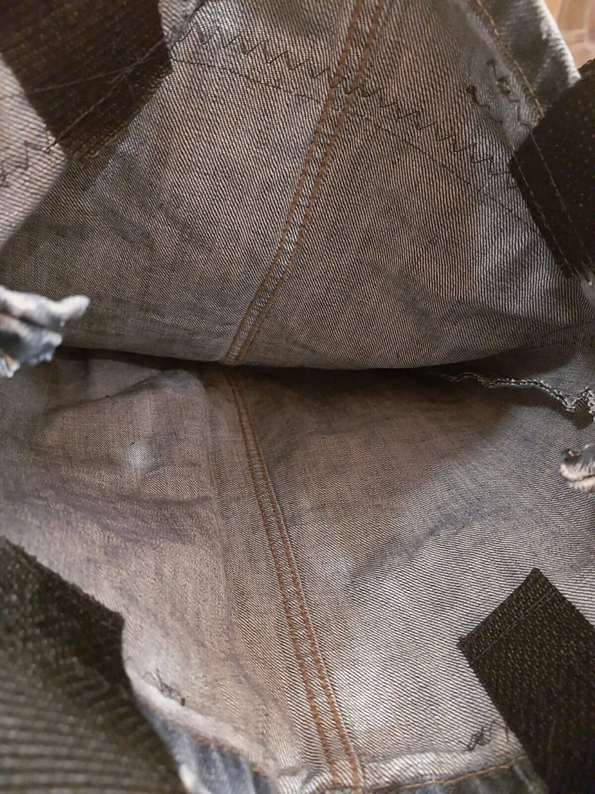 Handmade 5FDP denim Bag Metalhead Festival