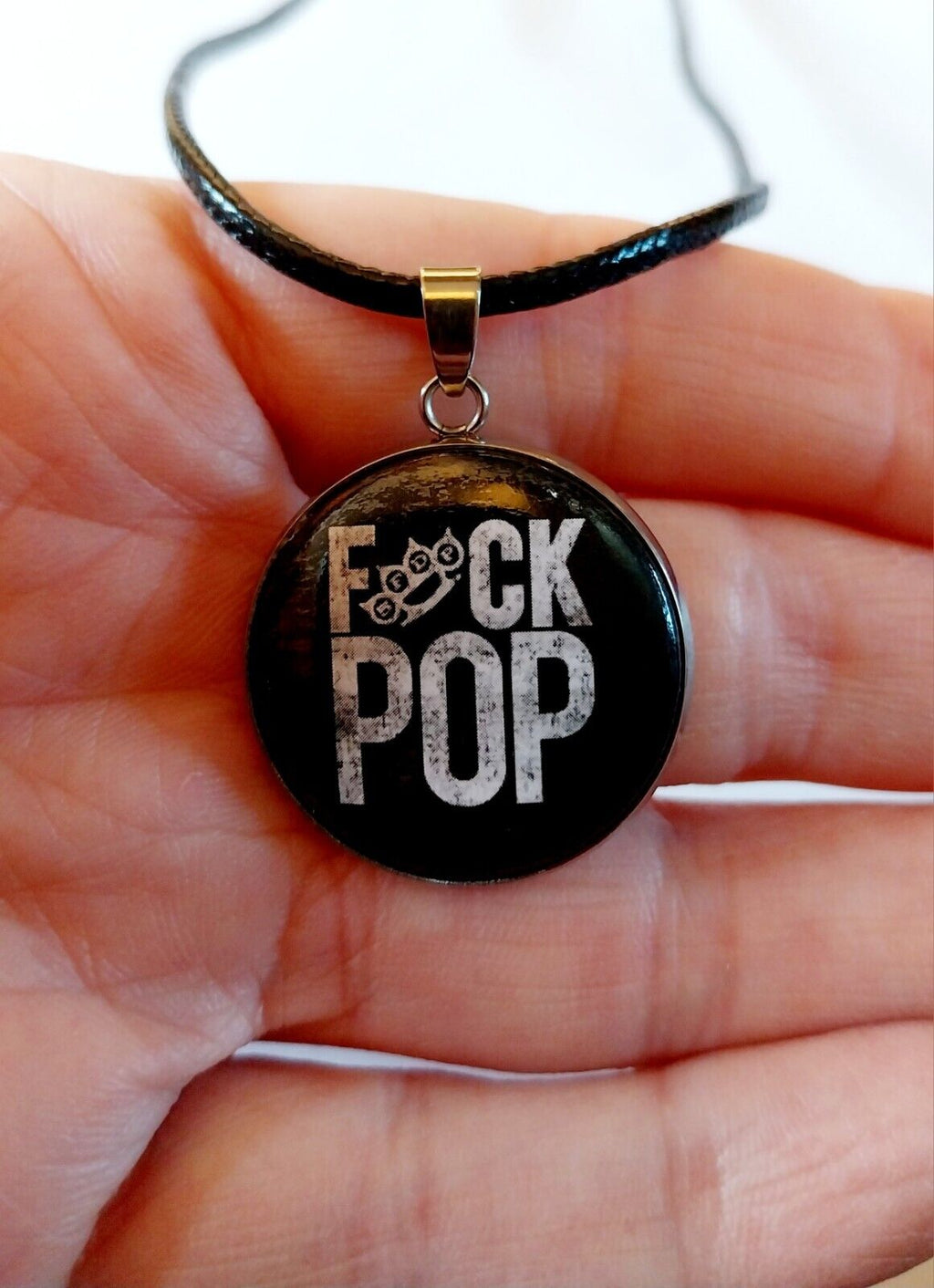Handmade Five Finger Death Punch 5FDP necklace