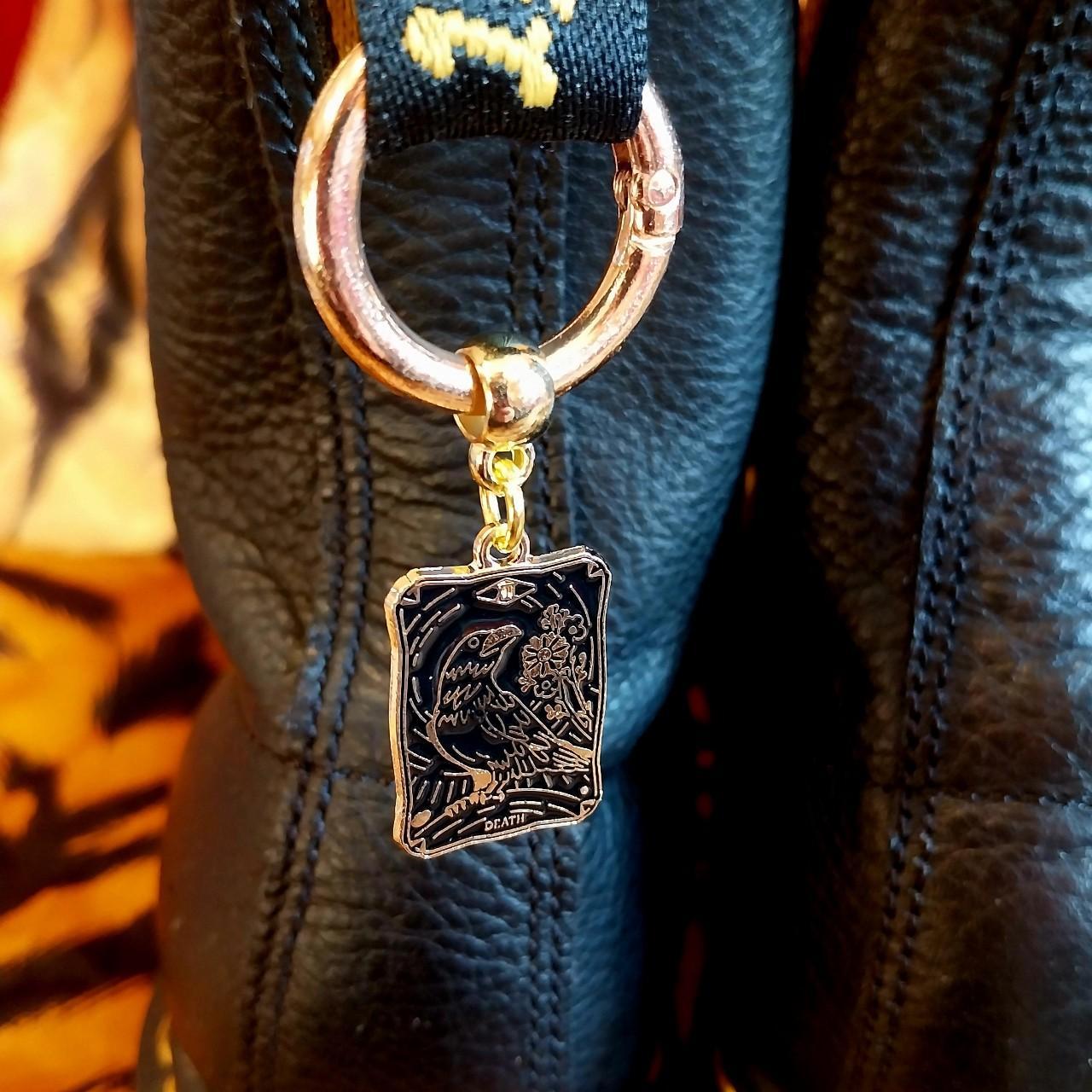 Crow boot charms for Doc Martens boots goth emo punk