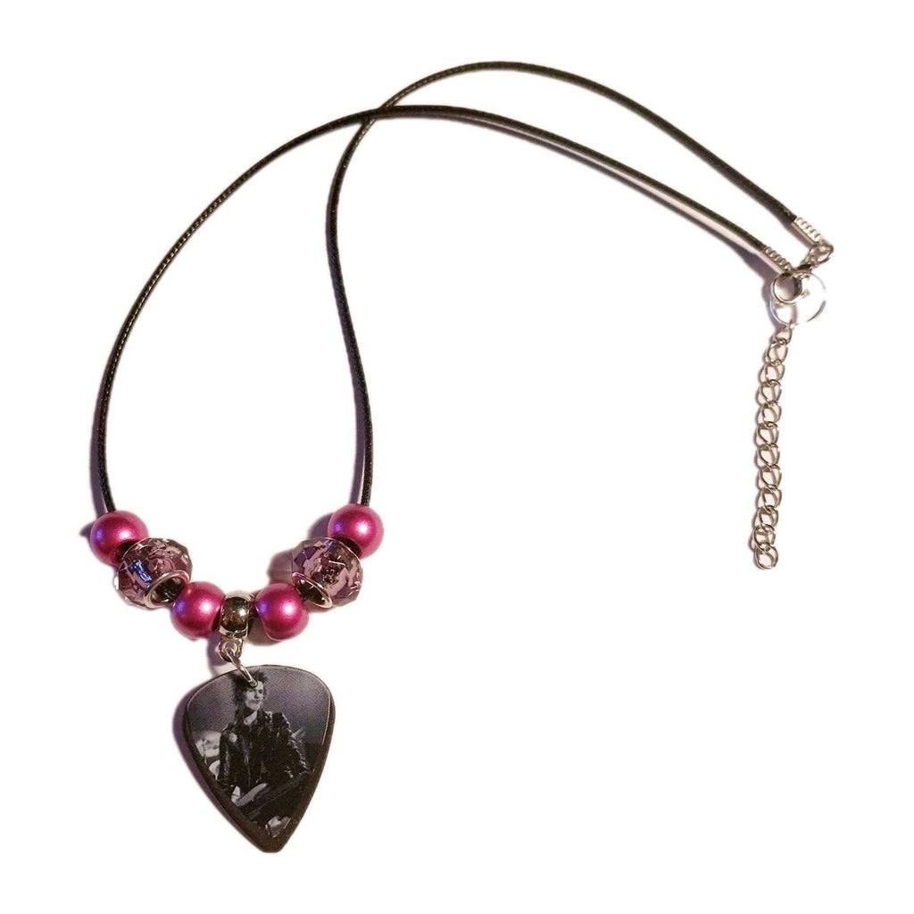 Handmade Sex Pistols Sid Vicious Necklace Punk Festival guitar plectrum