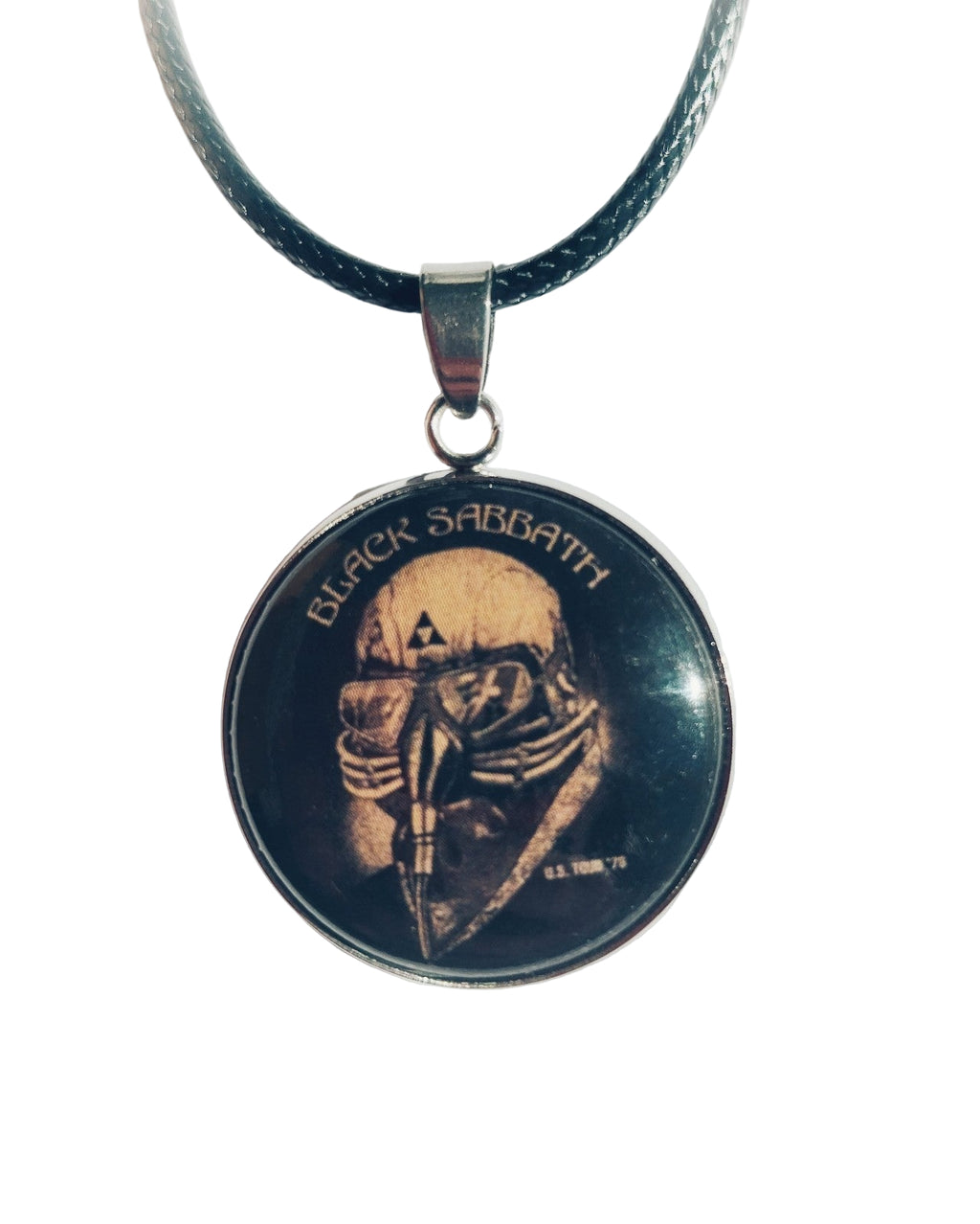 Handmade Black Sabbath necklace Rock Metalhead Festival