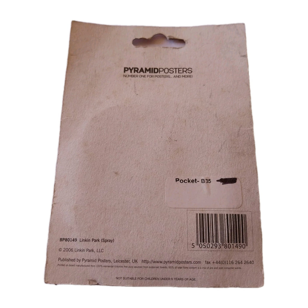 Rare Linkin Park 2006 Official  Badge Pack 4x 38mm Metalhead