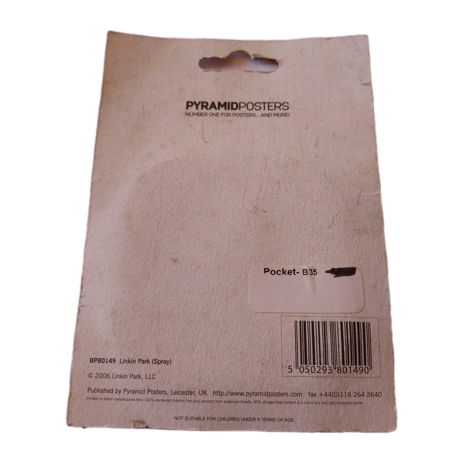 Rare Linkin Park 2006 Official  Badge Pack 4x 38mm Metalhead