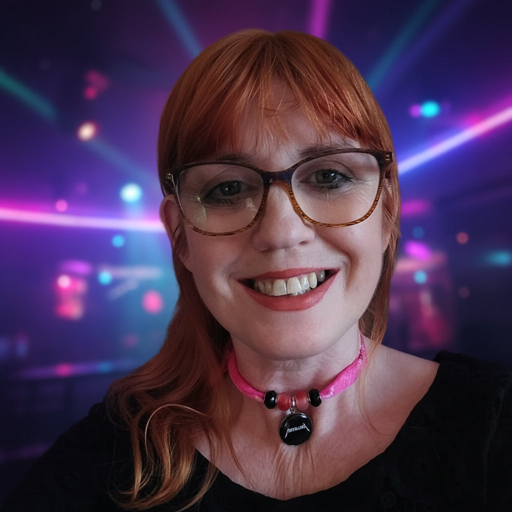 Metallica Plectrum Bandana  Choker Necklace Festival Metalhead