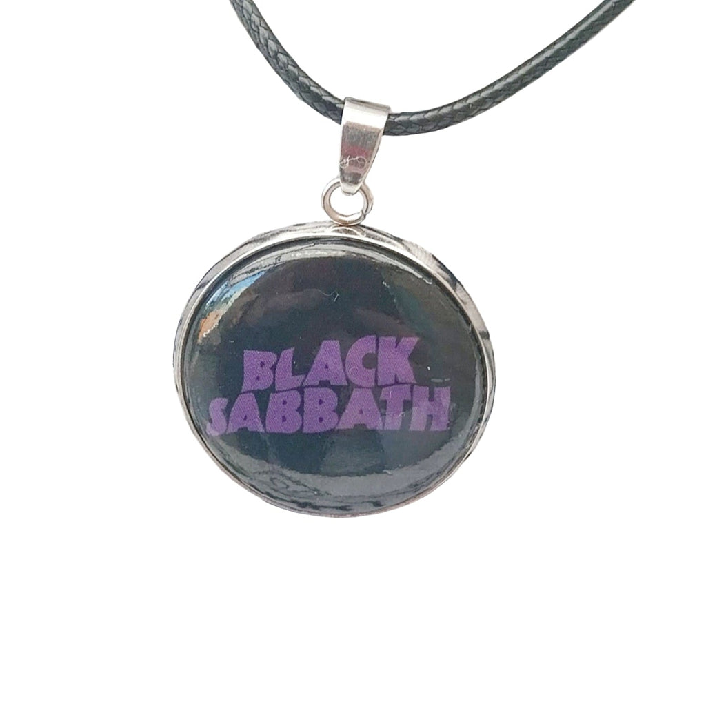 Handmade Black Sabbath necklace Rock Metalhead Festival