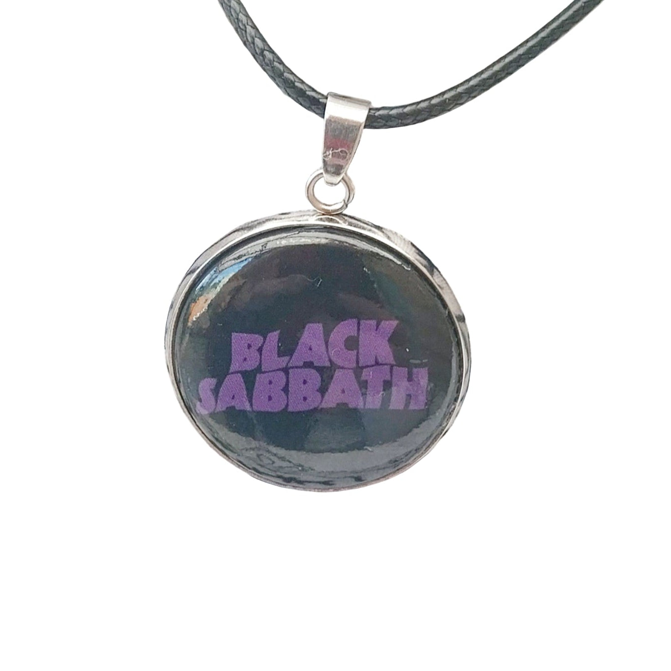 Handmade Black Sabbath necklace Rock Metalhead Festival
